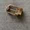 TGKELL 3 в 1 Pin зажима штуцеров пряжки пояса латунном алюминиевом автоматическом поворачивая