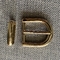 TGKELL 3 в 1 Pin зажима штуцеров пряжки пояса латунном алюминиевом автоматическом поворачивая
